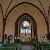 Copyright: Ev. Luth. Kirchengemeinde Schwarzenbek Innenraum der St.Franziskus-Kirche zu Schwarzenbek zum altar hin fotografiert - Copyright: Ev. Luth. Kirchengemeinde Schwarzenbek
