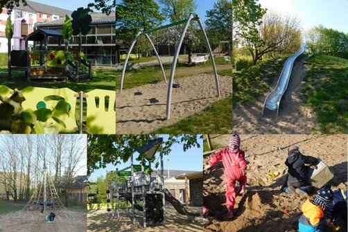 Impressionen derv Außenanlage der Kita St. Elisabeth