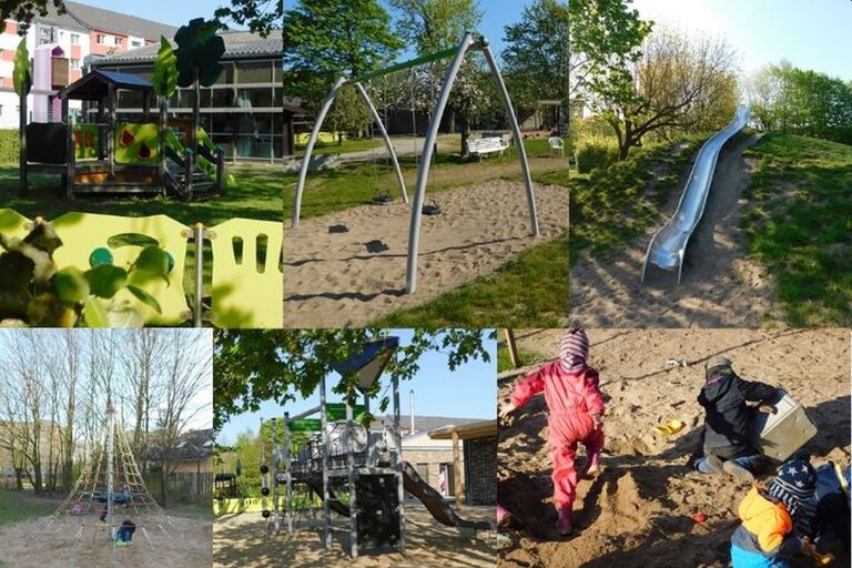 Impressionen derv Außenanlage der Kita St. Elisabeth