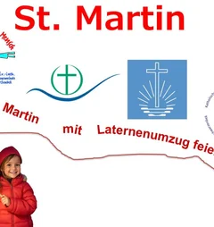 Plakat zum St. Martin - Laternenumzug